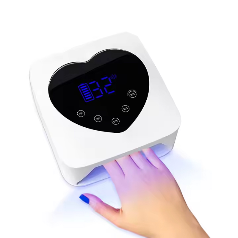 디스플레이가 있는 조정 가능한 LED 네일 램프