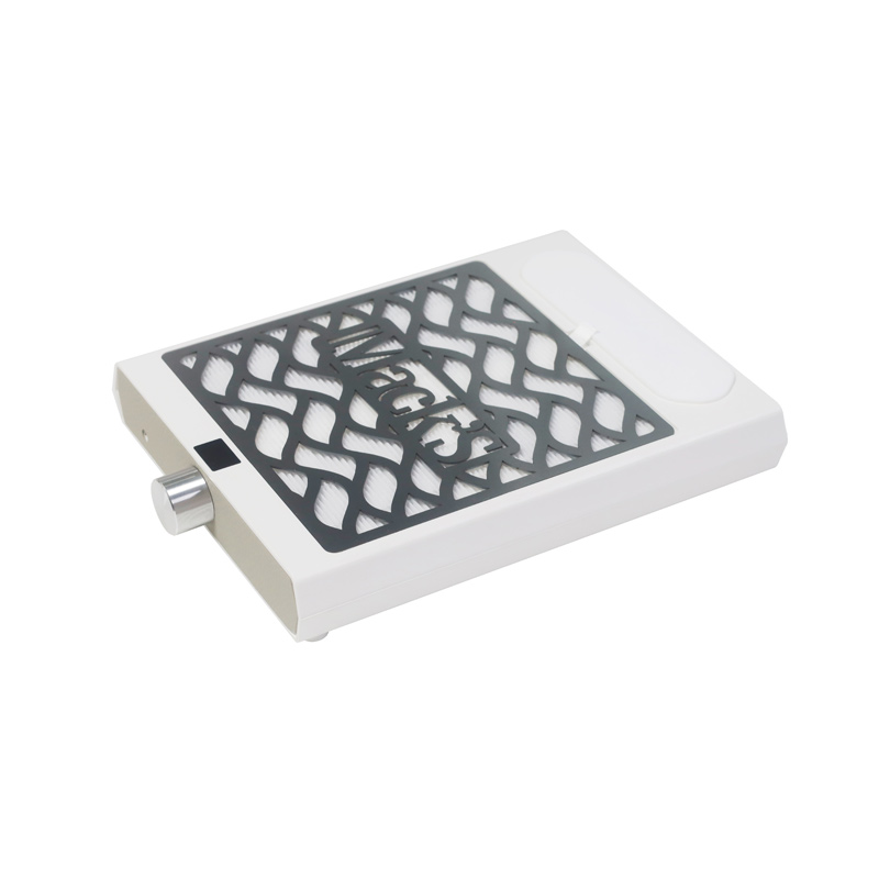 손 받침대가 있는 손톱 집진기